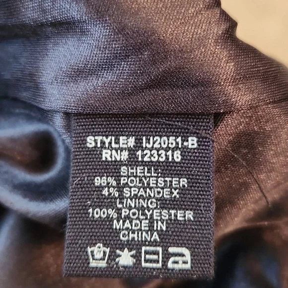 Iris Los Angeles Black White Geoprint Bomber Jacket     Size M - Picture 7 of 10